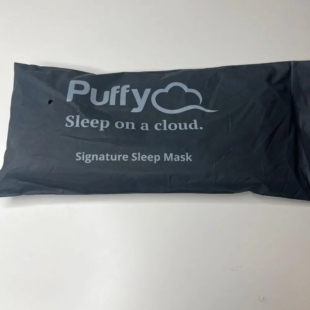 Puffy Signature Sleep Mask new never used padded